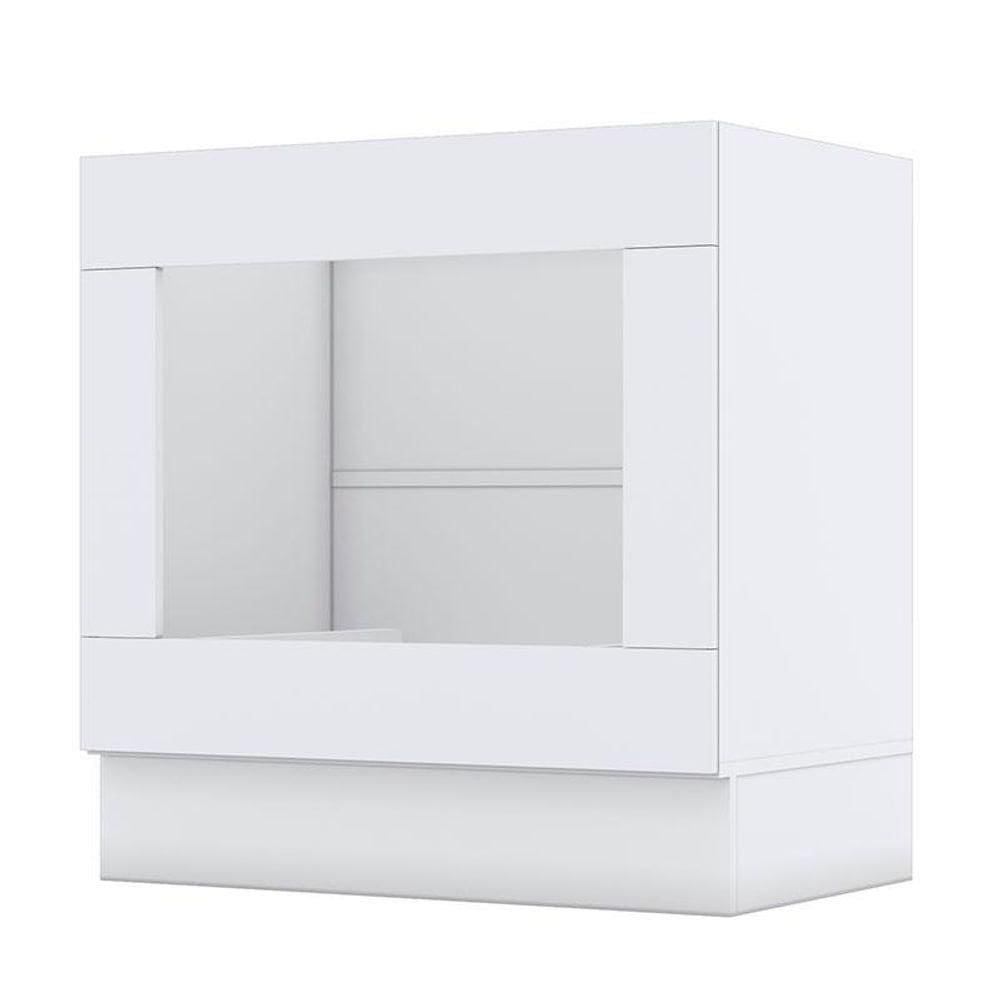 Balcão Forno De Embutir 80 Cm Nova York Branco - Henn