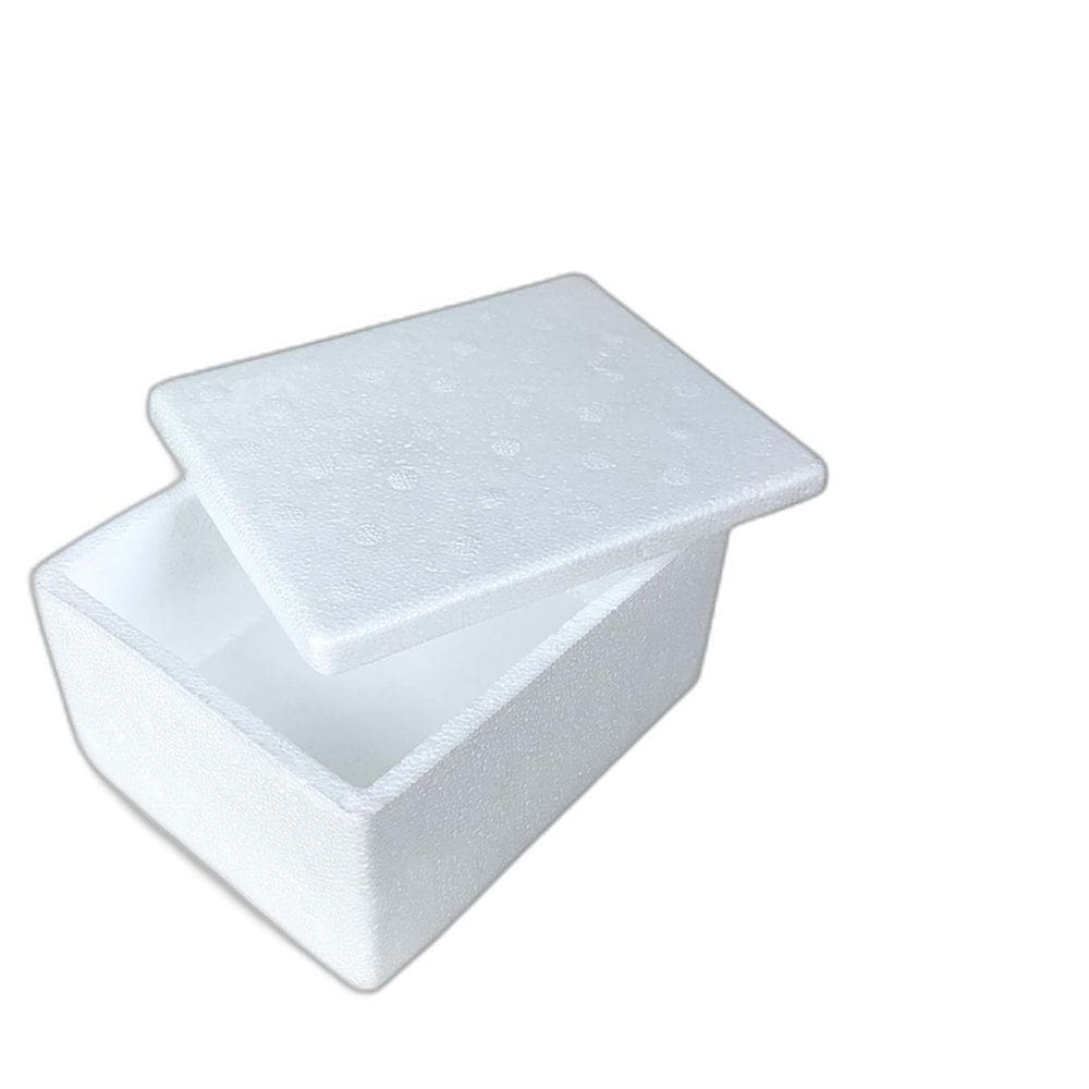 Kit C/5 Caixa Termica Isopor Pequena Sorvete Doces 15X8Cm