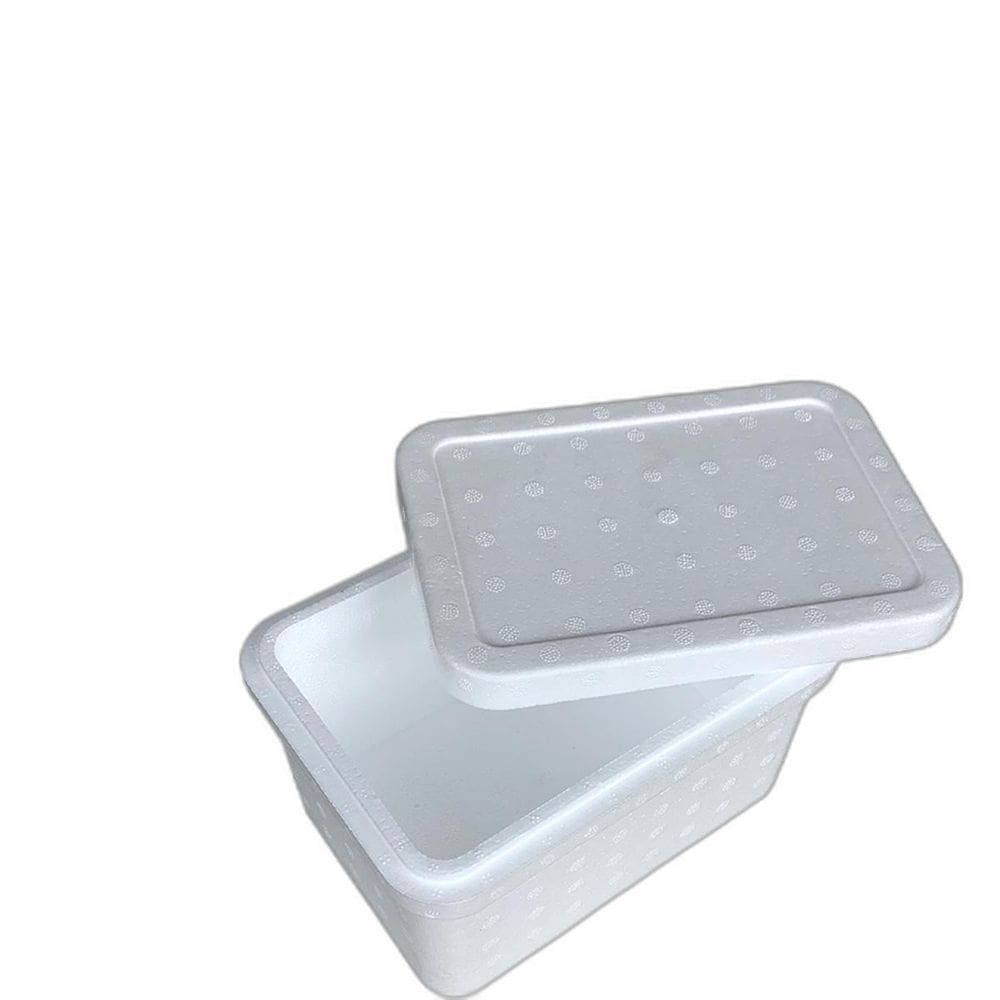 Kit C/5 Caixa Térmica Isopor Sorvete Doces 20,5X12,5Cm