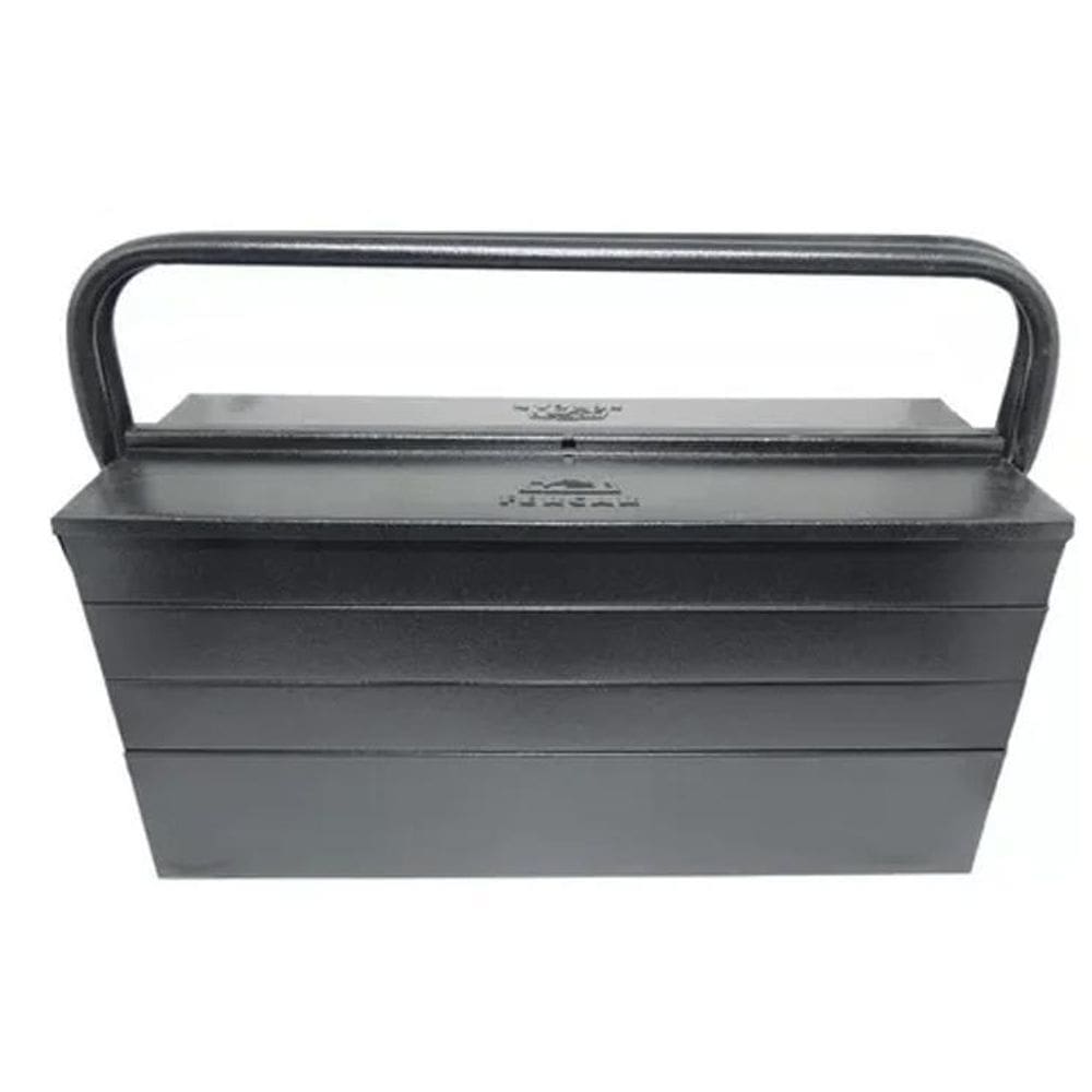 Caixa Para Ferramenta Preta Com 7 Gavetas F1062P Fercar