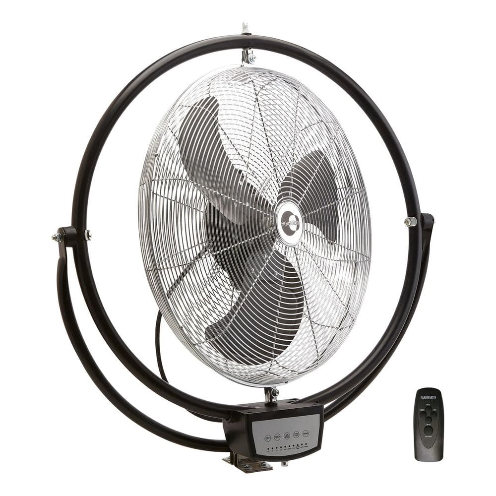 Ventilador Parede Preto 50cm 127v Turbo - Comfort