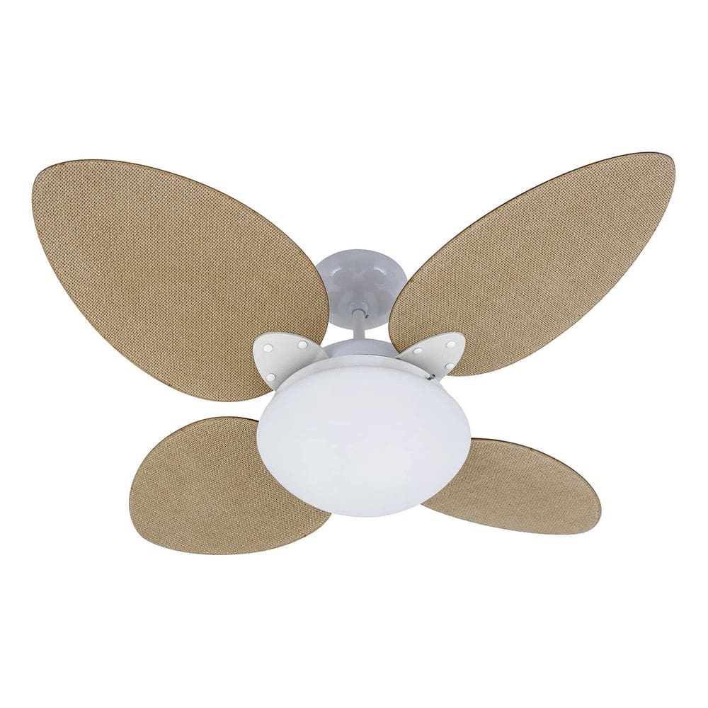 Ventilador Teto Madeira 105cm Marrom 127v - Aliseu