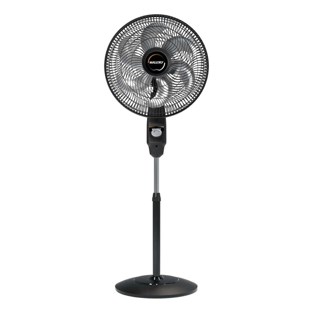 Ventilador Coluna Preto 40cm 220v Turbo - Mallory