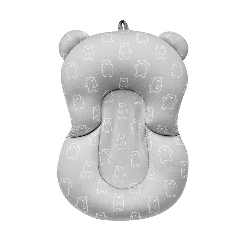 Almofada De Banho Buba para Bebê Ursinho Cinza