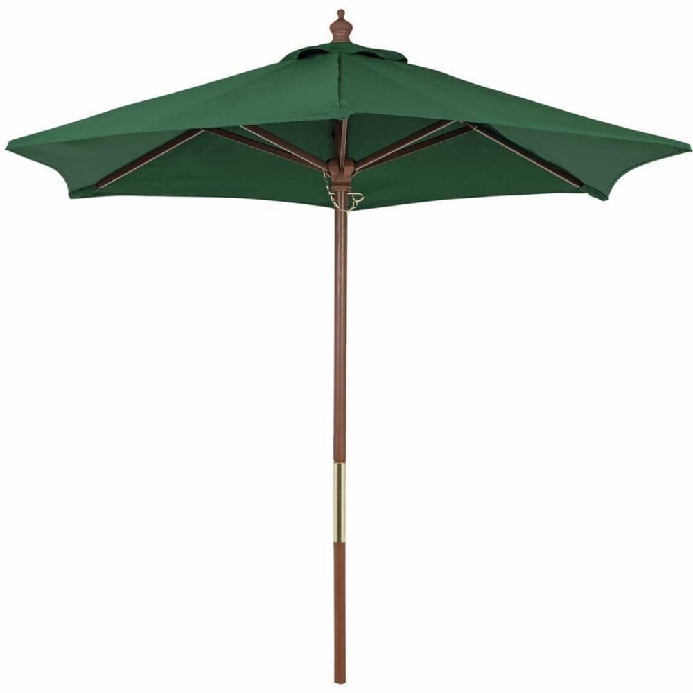 Ombrelone Tramontina Em Madeira E Poliéster Verde 1,8m 14584081