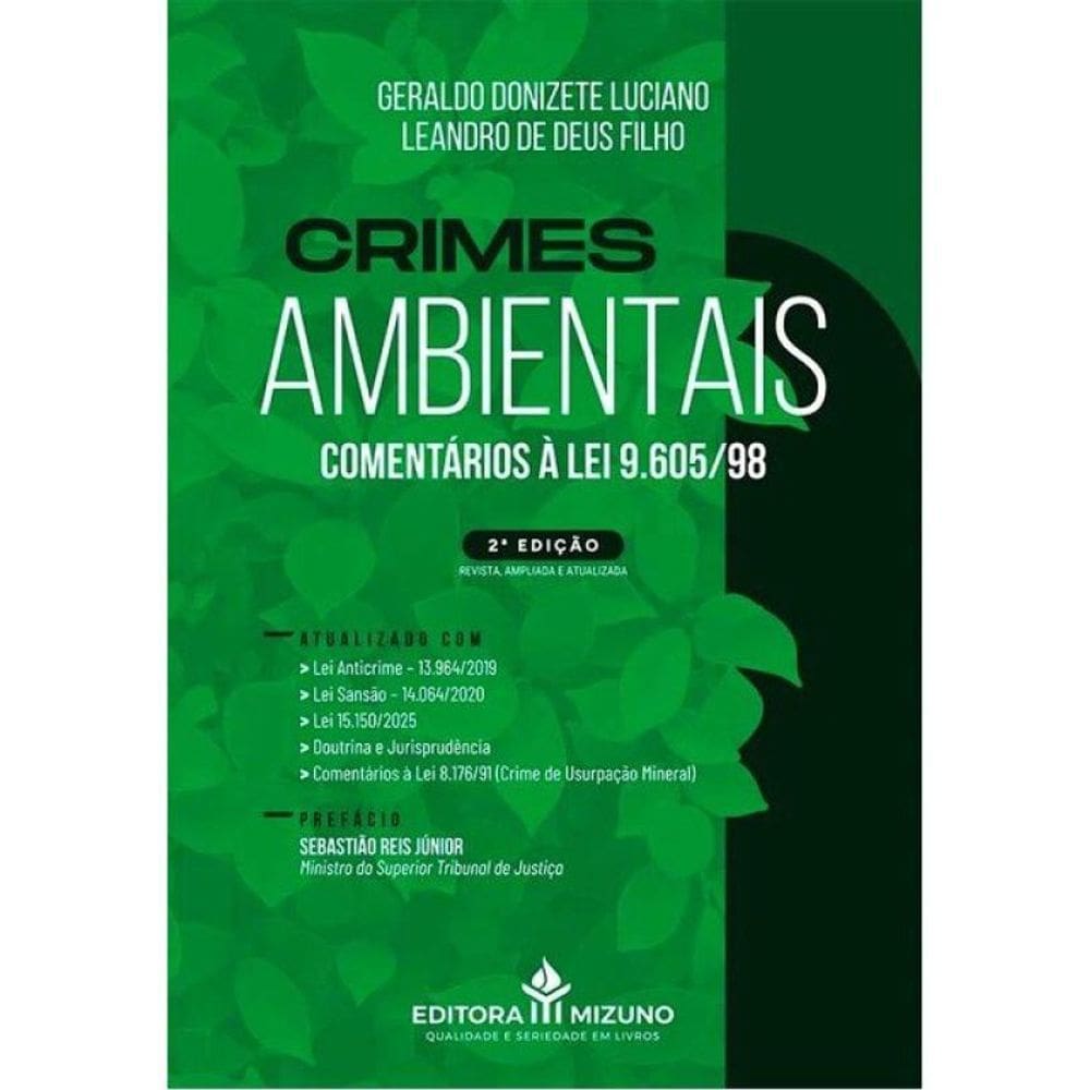 Crimes Ambientais - Comentários À Lei 9.605/98 - 2026