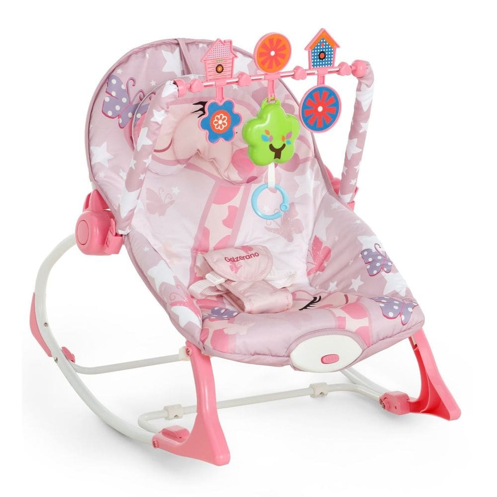 Cadeira Descanso Nina Rosa  Galzerano Com Vibração E Mobile Musical