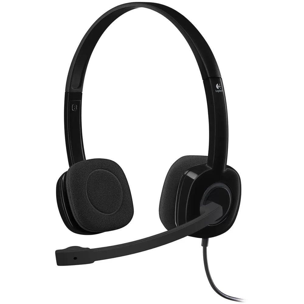 Fone de Ouvido com Microfone Headset H151 981-000587 Logitech