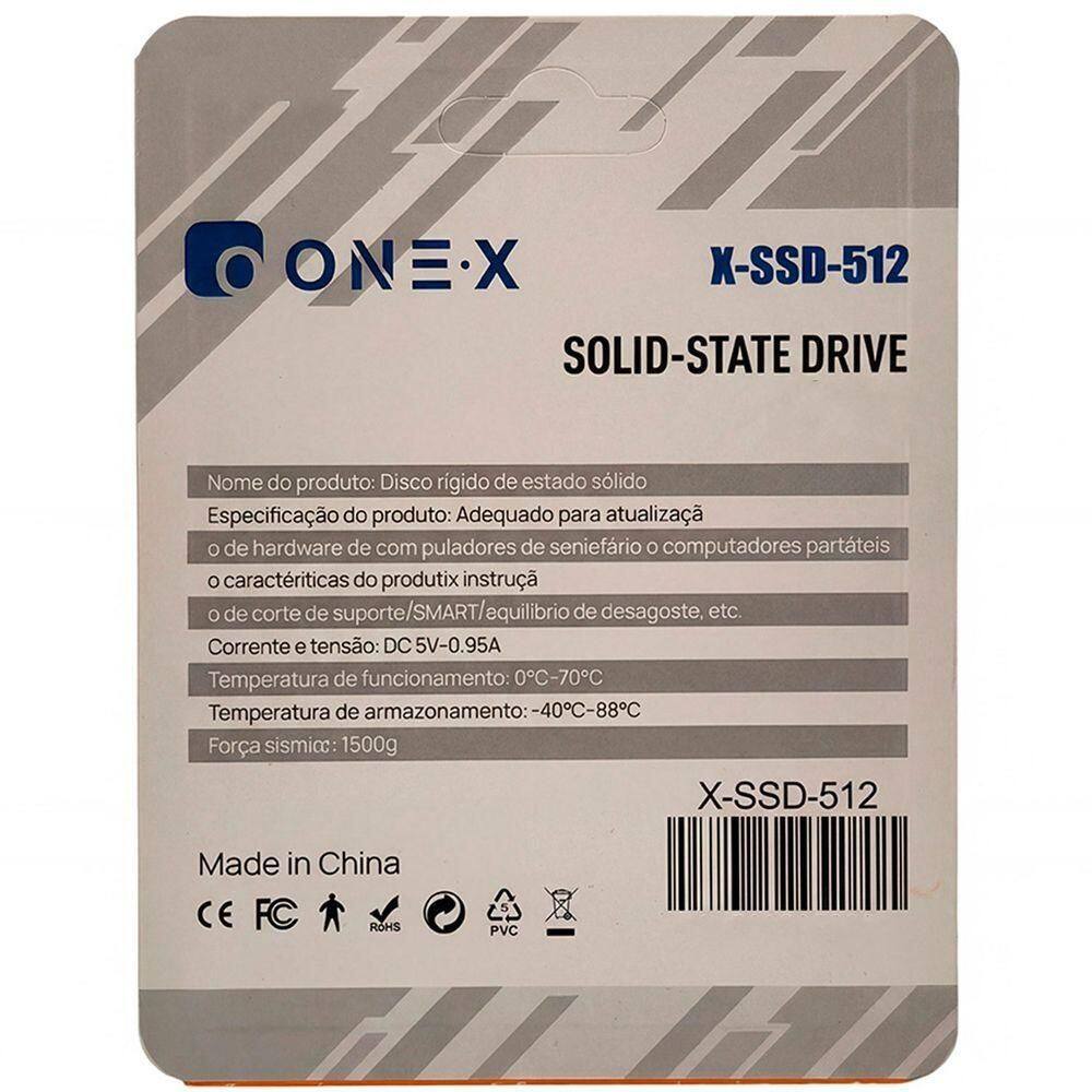 Ssd Onex 512gb, Sata Iii 6gb-s, | Extra