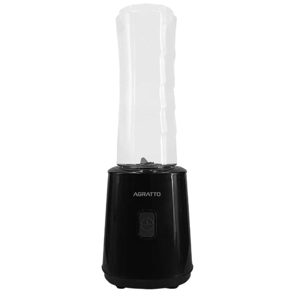 Liquidificador Portátil 600ml com Tampa Squezze Potente 4 Lâminas Forza 220V Blender Agratto Abpl01i