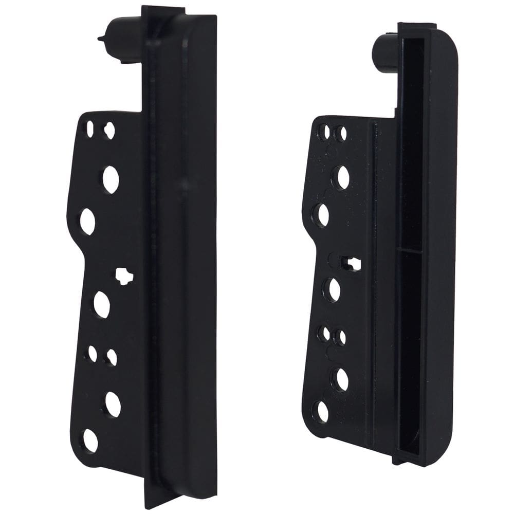 Moldura Painel 2 Din Dvd Fielder Corolla 03 à 08 Sw4 Hilux 05 à 11 Etios 12 à 14 Rav 02 à 06 Preto