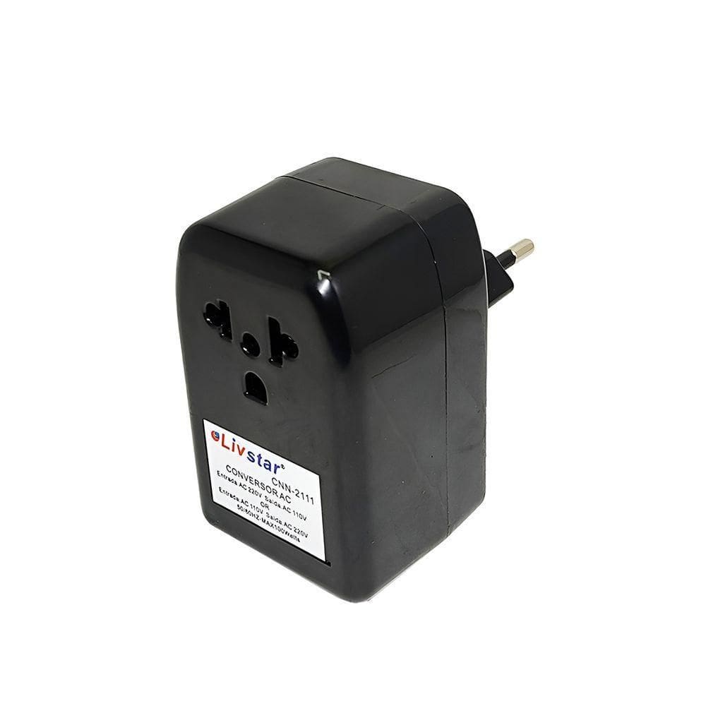 Transformador Conversor De Voltagem 100w Entrada Saída - Conecte Seus Aparelhos Com Segurança