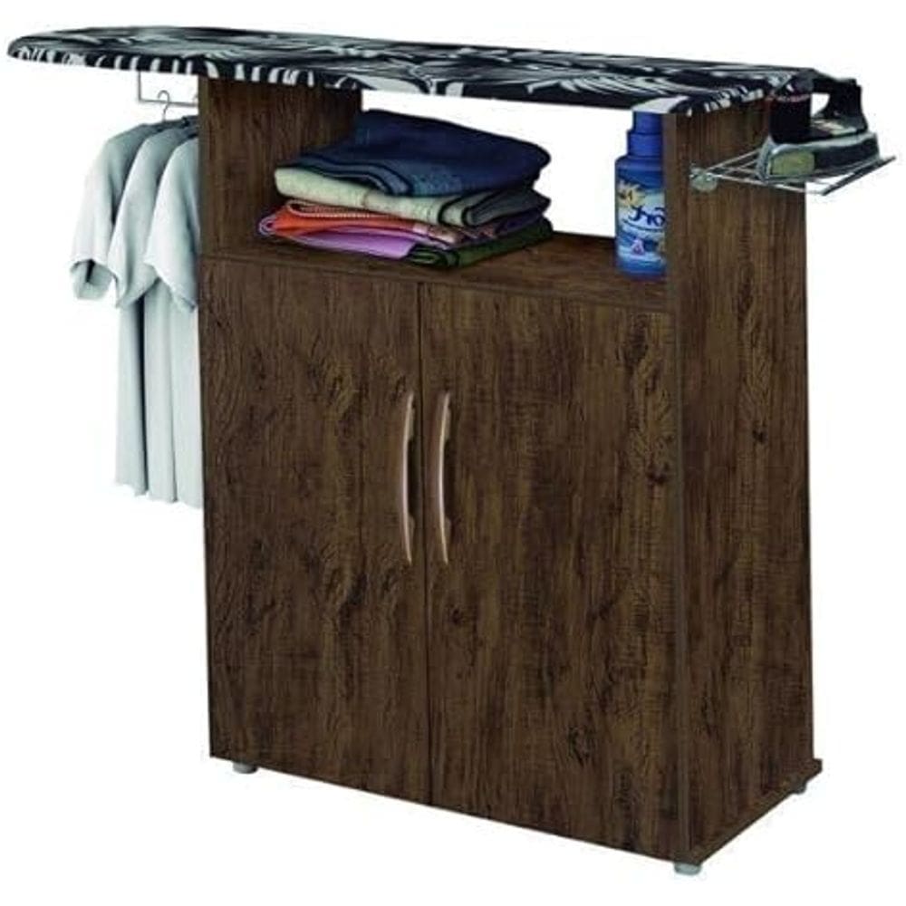 Tabuá de passar com armário AMÉLIA AMENDOA