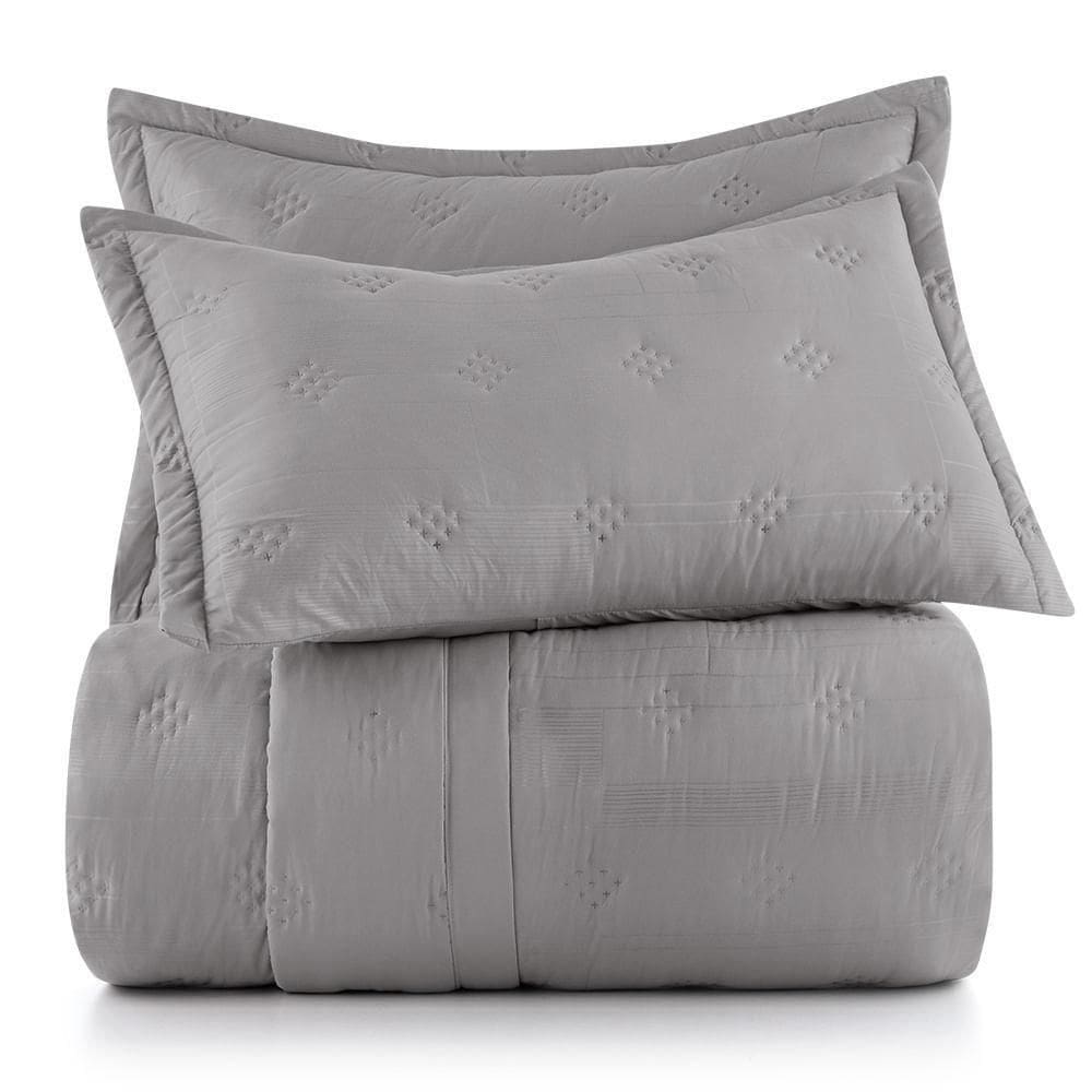 Jogo De Colcha Queen Altenburg Toque Acetinado Ultrawave Art Fit