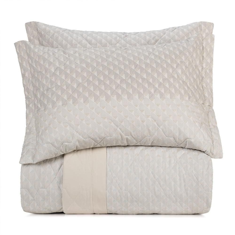 Jogo De Colcha Casal 3 Peças Altenburg Algodão Lux 200 Fios Fina Arte