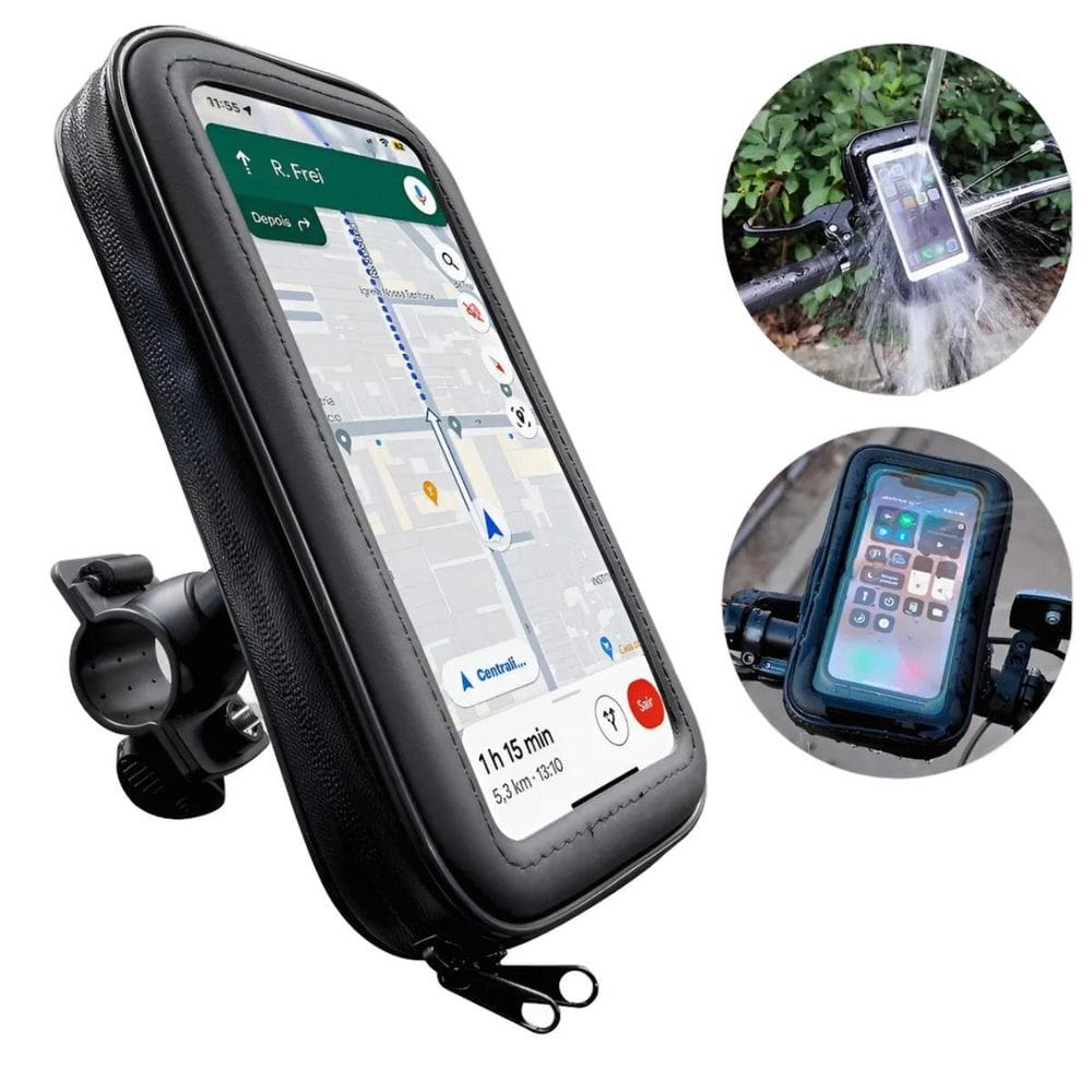 Suporte Para Celular Capa Impermeável Para Moto E Bike 6.3