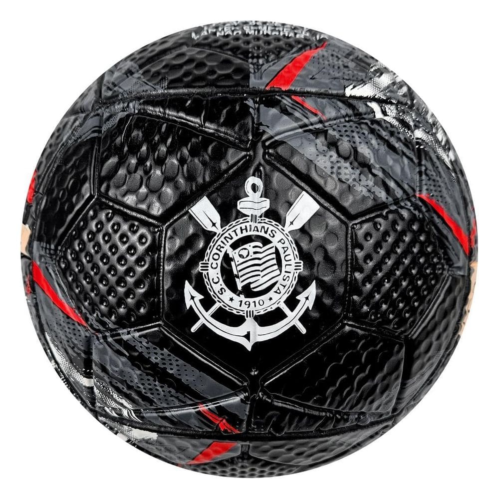 Mini Bola De Futebol Do Corinthians Infantil Campo Treino