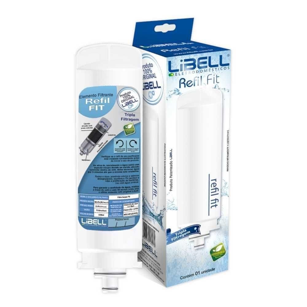 Filtro Refil Fit Para Purificadores De Água - Libell