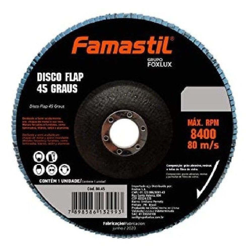 Disco Flap 45° Famastil 7 60g