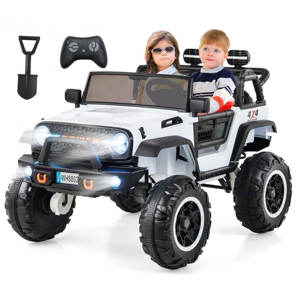Carrinho Elétrico Infantil INFANS 2 Lugares 4x4, 4 Motores 550W, Jeep SUV, MP3 USB Controle Remoto, 24V
