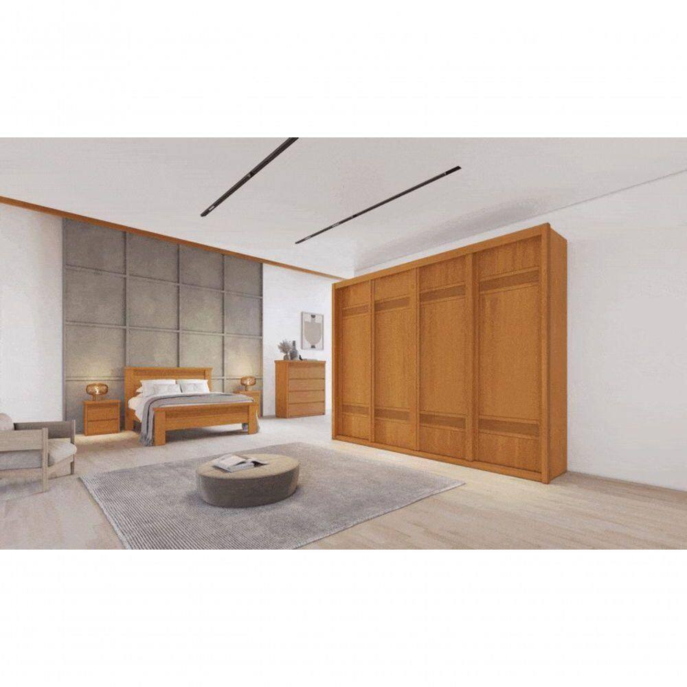 Guarda Roupa 4 Portas 6 Gavetas - Palladio Ruby -bettio