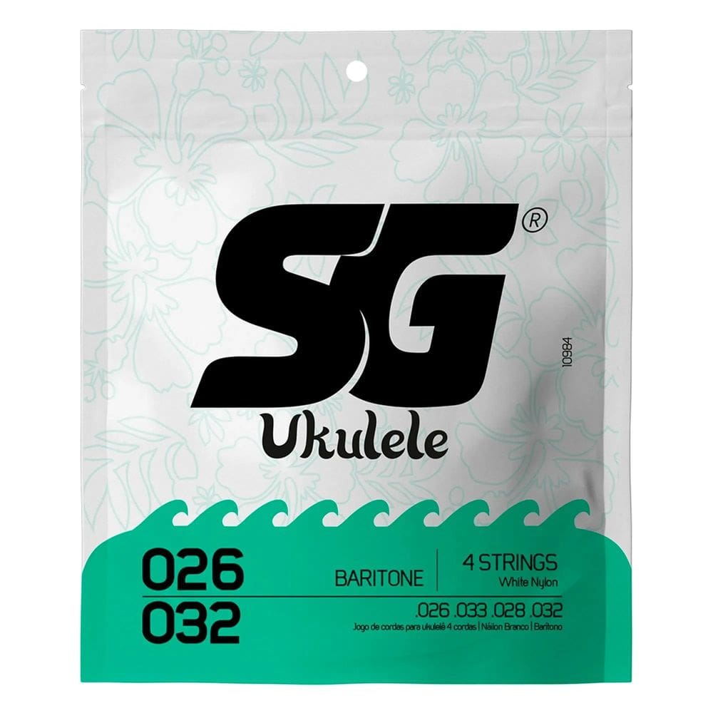 Encordoamento Ukulele Barítono Sg 10984 Náilon Cristal 0.26