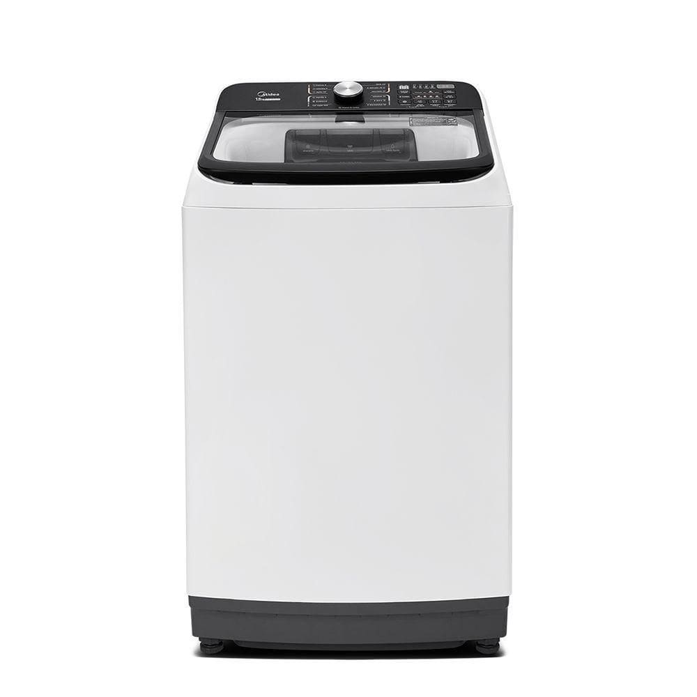 Lavadora de Roupas Midea 15kg Wave Agitador Branca 127V (MA512W150A/WK04)