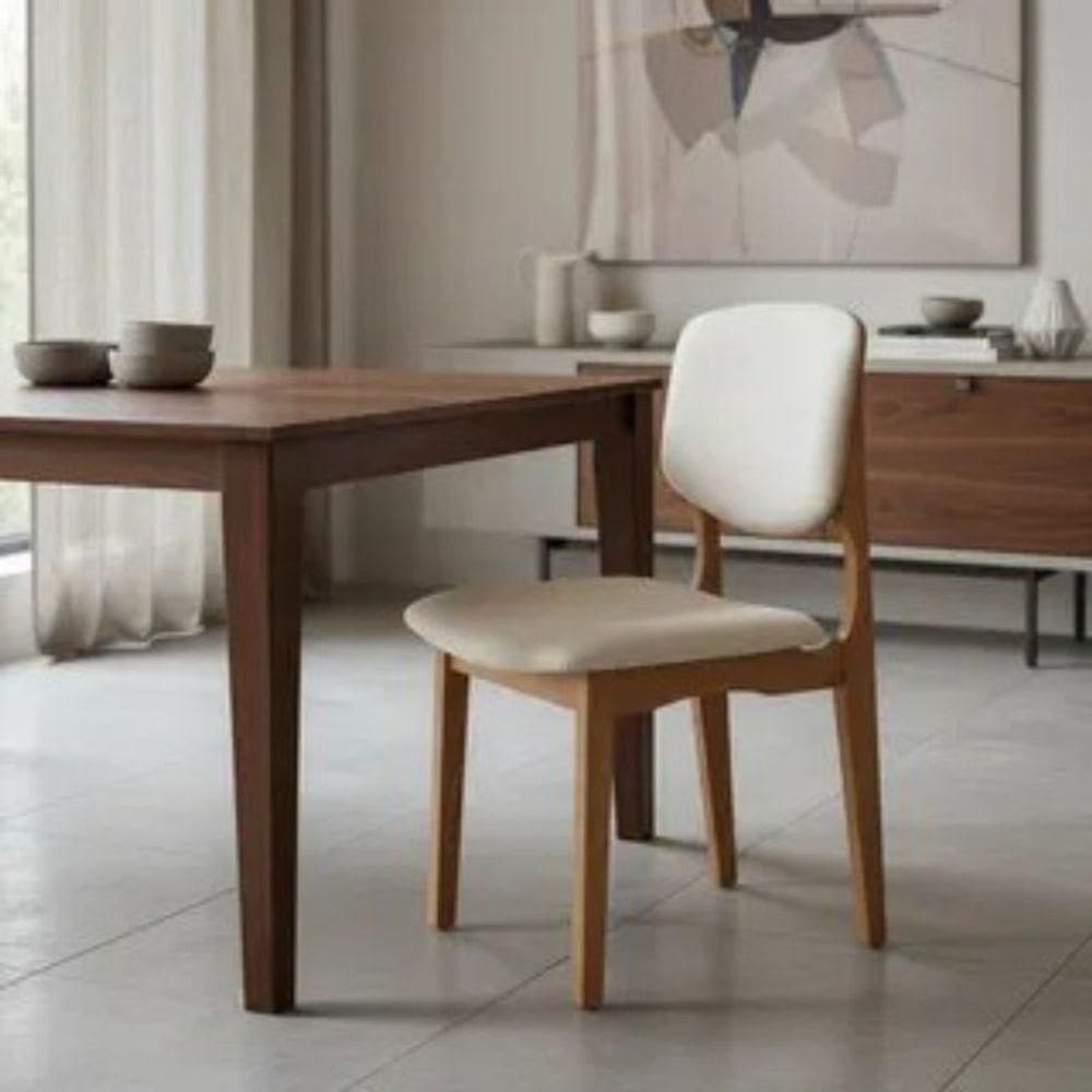 Cadeiras Com Encosto Com Estofado- Villa- Gold Salas