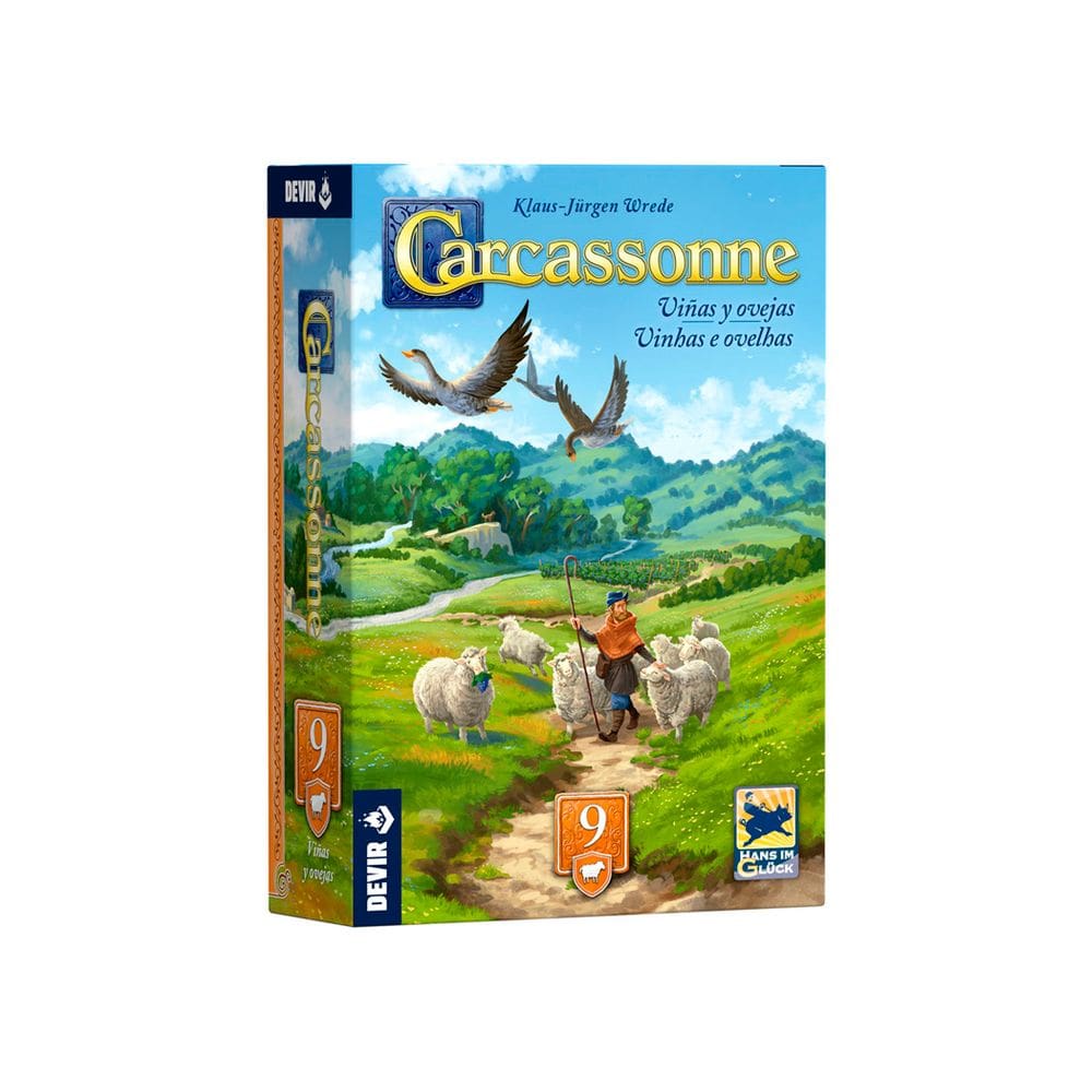 Carcassonne Expansão 9 – Vinhas e Ovelhas (Nova Edição)