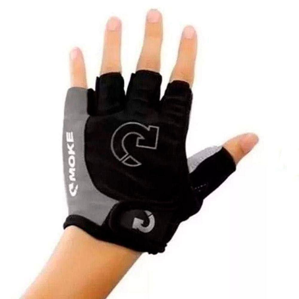 Luva De Ciclismo Moke Com Amortecimento Em Gel – Leve, Antiderrapante E Confortável