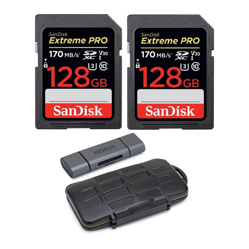 Cartão de memória SanDisk Extreme PRO 128GB SDXC UHS-I 170MB/s