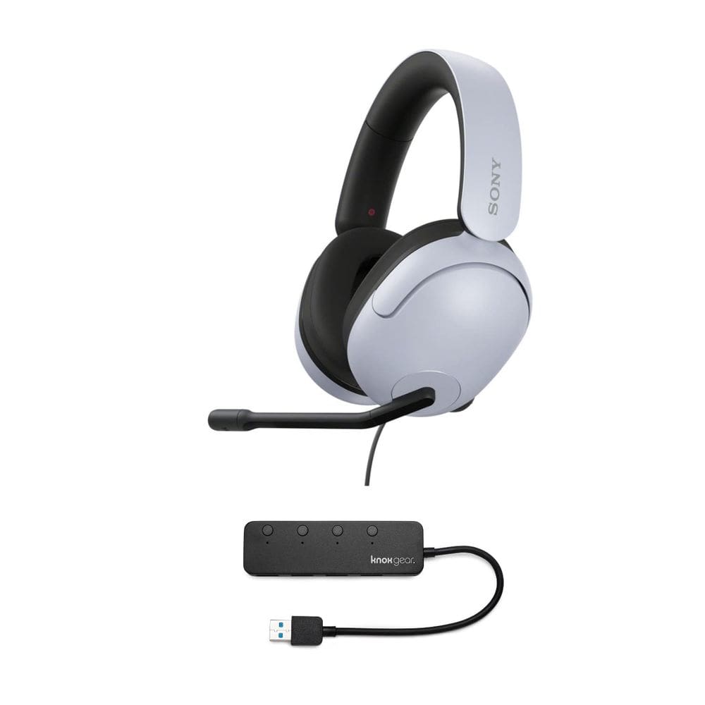 Fone de ouvido para jogos Sony INZONE H3 Wired com som espacial 360