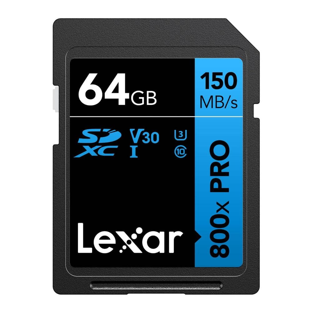 Cartão de memória Lexar High-Performance 800x PRO Blue 64GB SDXC