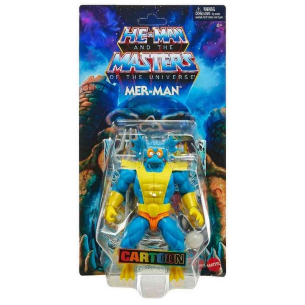 Mattel Boneco e Personagem He-Man Masters Of The Universe Mer-Man