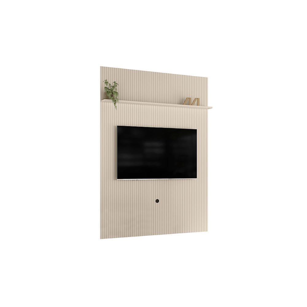 Painel Piso-Teto New Interlagos para TV até 65 230cm Off White Liberty Móveis