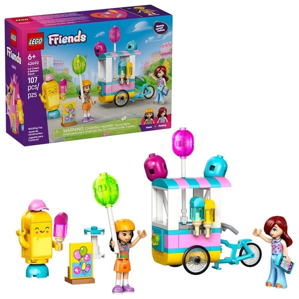 Lego Friends Barraca de Sorvetes e Balões - 42692