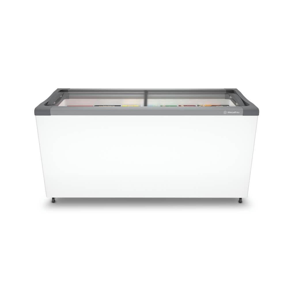 Freezer Expositor Horizontal Metalfrio 505 Litros NF55SB Branco - 220V