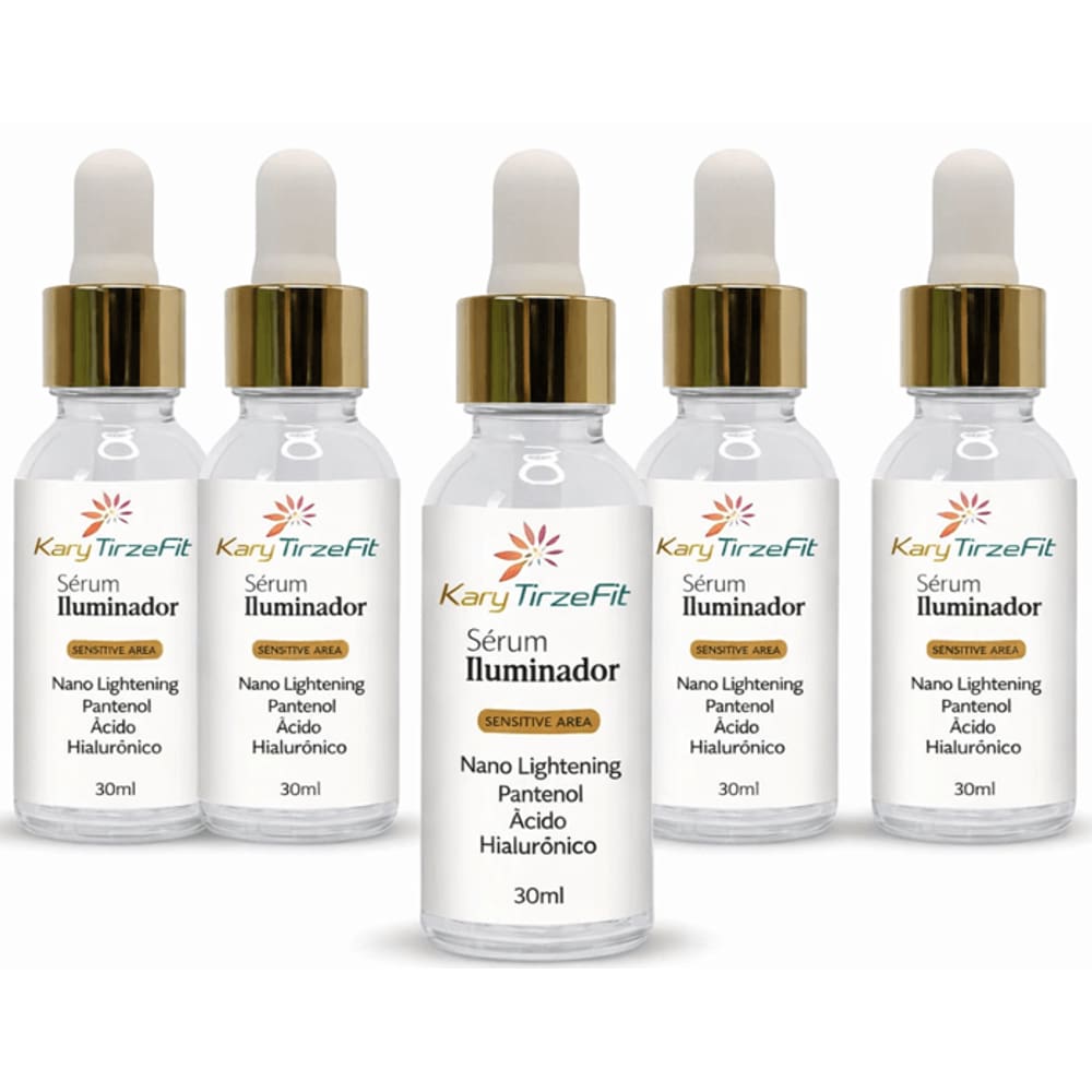 Serum Firmador Clareador Intimo Colageno+Elastina+Vitamina A+Acido Hialuronico 5x30ml