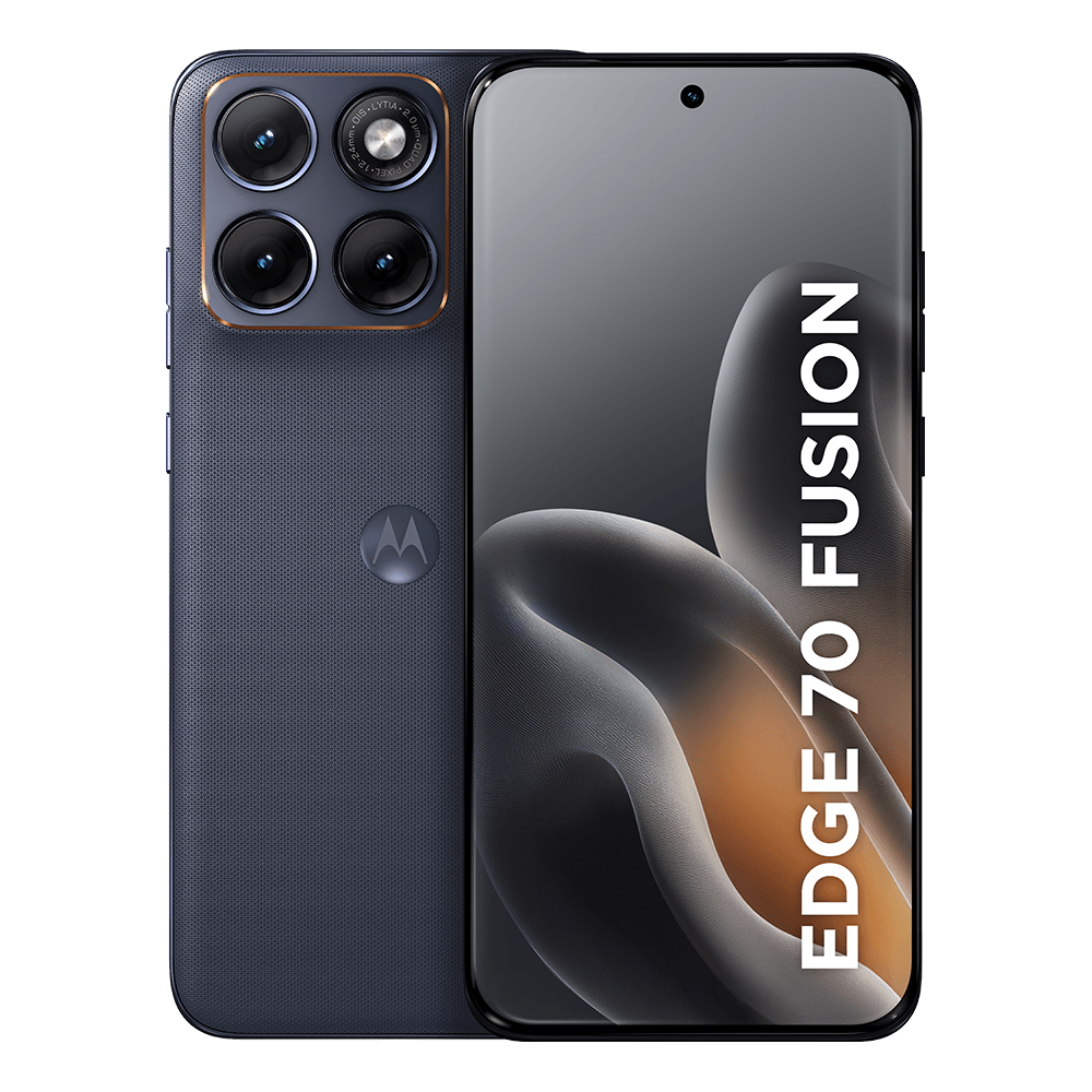 Smartphone Motorola Edge 70 Fusion 5G - 256GB 24GB (8GB RAM + 16GB RAM Boost), camera 50MP Sony Lytia 710, Tela 1.5K extreme Amoled 144hz