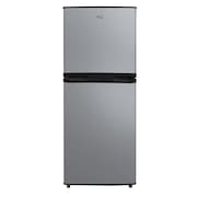 Geladeira Refrigerador Compacto HQ 140L Duplex Defrost, Baixo Consumo A+++ Preto/Cinza HQ-140RDF