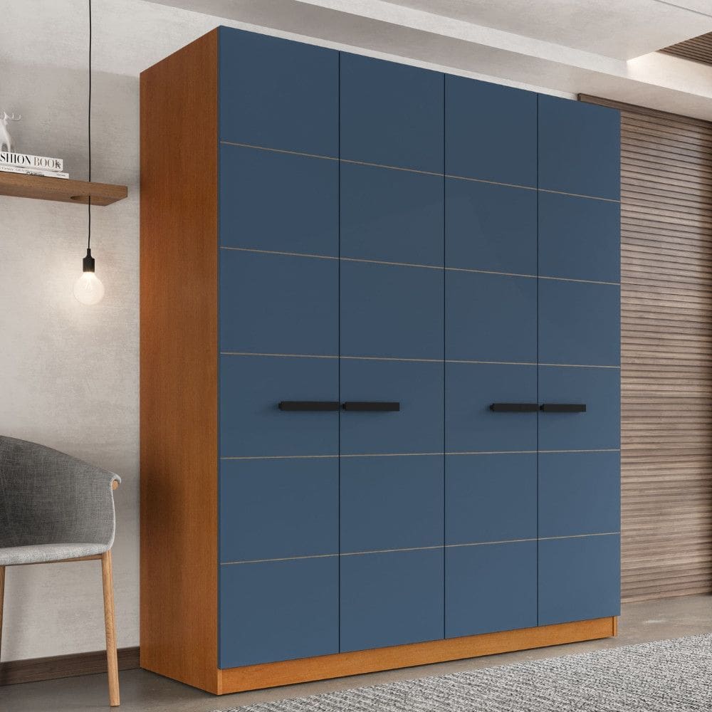 Guarda Roupa Casal 4 Portas Lisboa Politorno