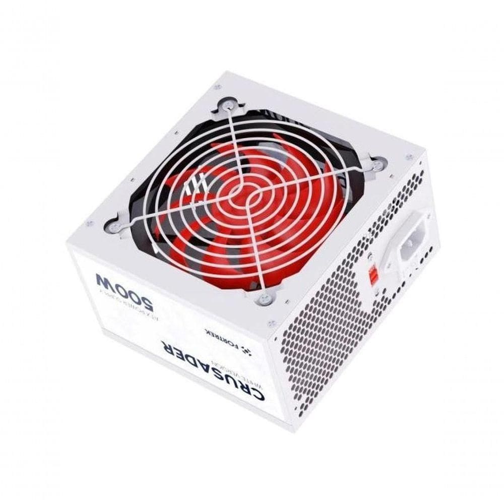 Fonte Gamer Atx Fortrek Crusader 500w Branca