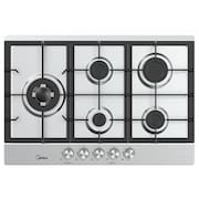 Cooktop a Gás Midea 5 Bocas com Mesa em Inox - CYB5B