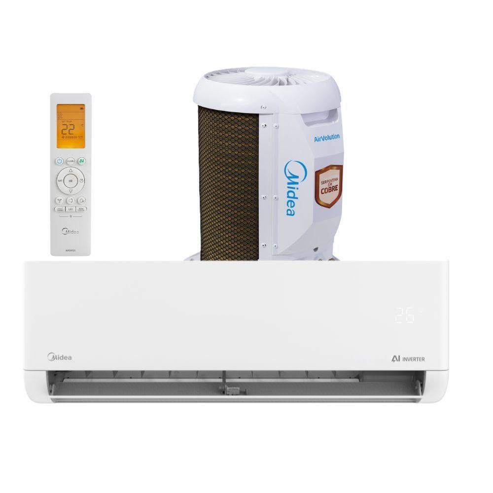 Ar Condicionado Split Inverter Midea AI AirVolution 12000 BTUs Frio 220V 38TAVCA12M5