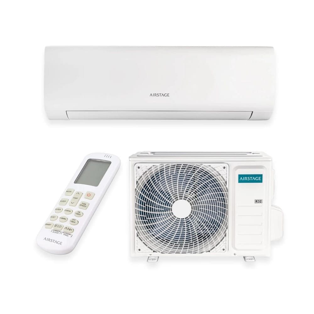 Ar Condicionado 24000 BTUs Inverter Fujitsu Airstage Essencial Split Hi Wall Quente e Frio R32 1F