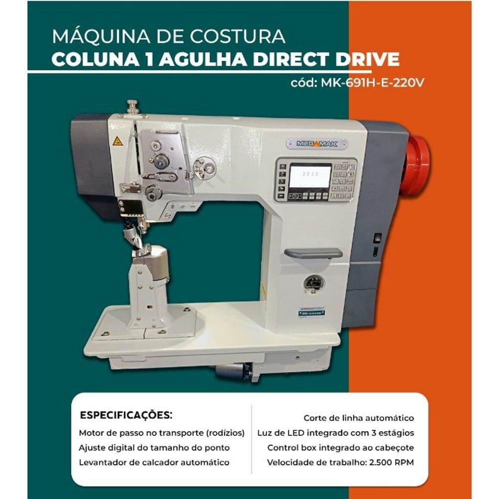 Coluna Industrial, corte de linha-2500ppm-220V