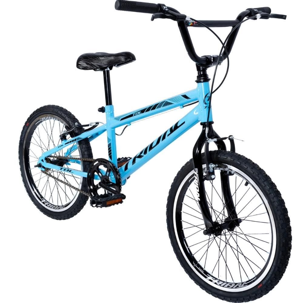 Bicicleta Infantil Aro 20 Bmx Cross Tridal Bike Freios V-Brake