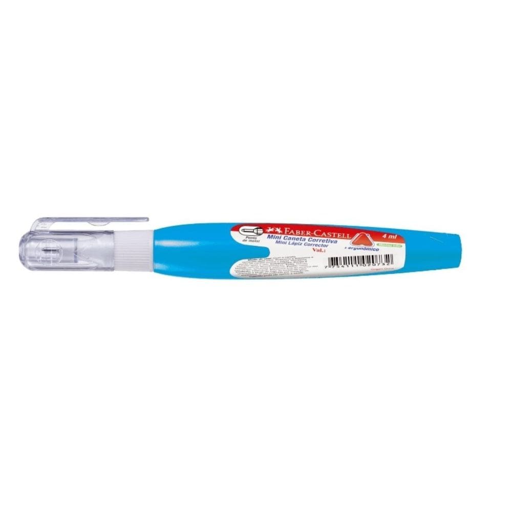 Mini Corretivo Líquido Caneta Faber-Castell 4Ml 1 Unidade