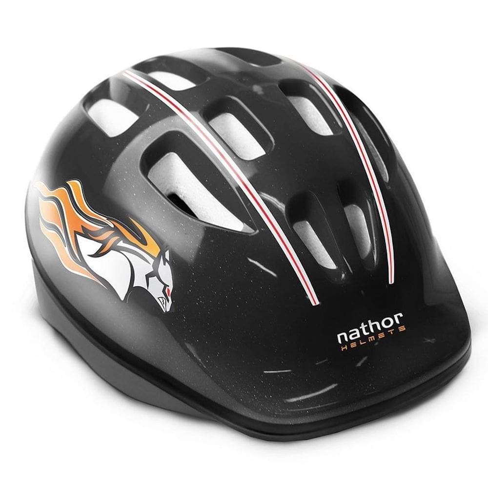 Capacete Infantil Com Regulagem Preto Escuro