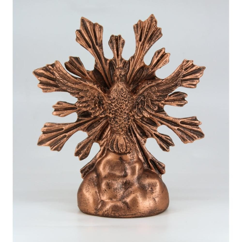 Divino Espírito Santo - 15 cm - Prateado